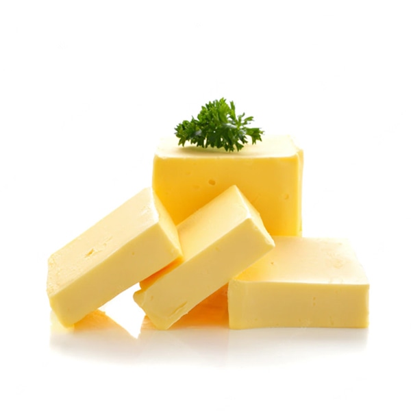 Butter fat and protein churned cream Butter fat and protein churned cream