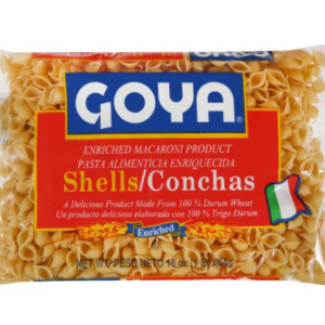 GOYA SHELLS ENRICHED MACARONI 16 OZ