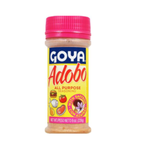 GOYA ADOBO ALL PURPOSE SEASONING WITH SAFFRON 8 OZ