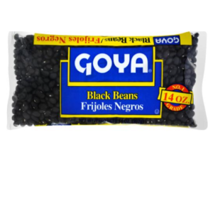 GOYA BLACK BEANS 14 OZ