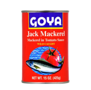 GOYA JACK MACKEREL IN TOMATO SAUCE WILD CAUGHT 15 OZ