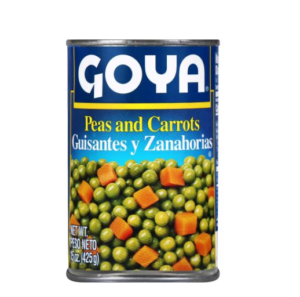 GOYA PEAS AND CARROTS 15 OZ