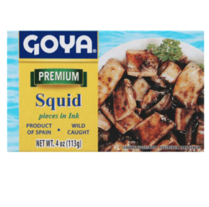GOYA PREMIUM SQUID PIECES IN INK 4 OZ