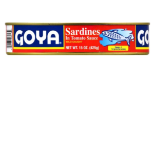 GOYA SARDINES IN TOMATO SAUCE 15 OZ