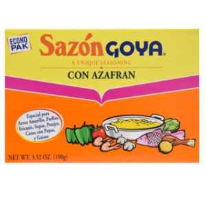 GOYA SAZON AZAFRAN SEASONING 3.52 OZ