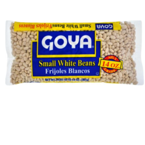 GOYA SMALL WHITE BEANS 14 OZ