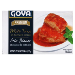 GOYA WHITE TUNA IN TOMATO SAUCE 4 OZ